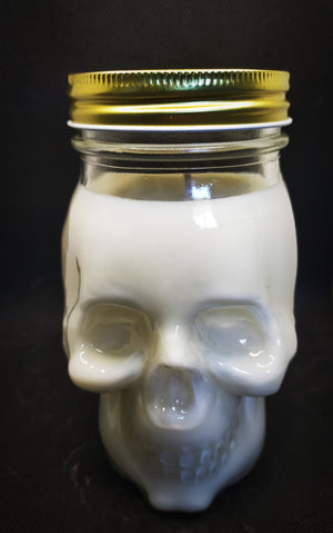 Open image in slideshow, Big Skull candle
